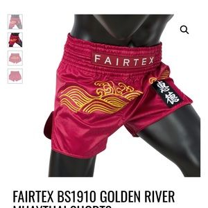 NEVER WORN NWT Fairtex Japanese Wave Muay Thai shorts